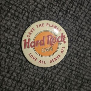 Hard Rock Cafe | Vintage Button